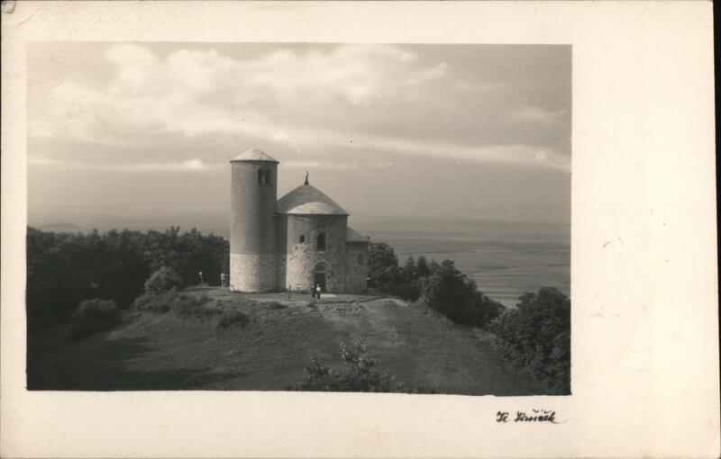 Rotunda of St George, Říp Mountain, Czechoslovakia