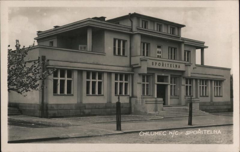 Chlumec nad Cidlinou, Czechia Sporitelna Savings Bank Czechoslovakia