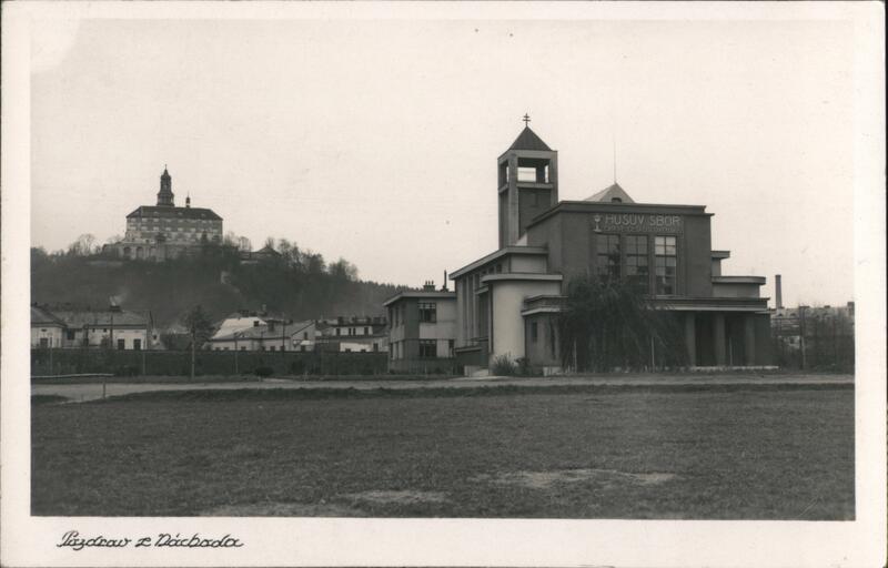 Husuv Sbor Church and Castle, Poděbrady, Czechoslovakia