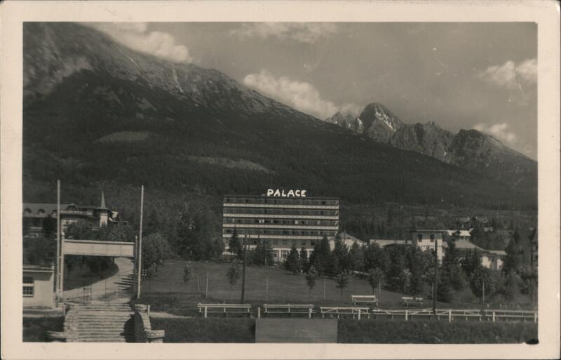 Palace Hotel, Vysoké Tatry, Czechoslovakia Eastern Europe