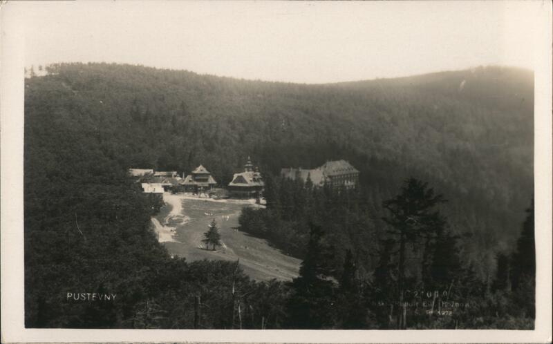 Pustevny Resort in the Moravian-Silesian Beskids Mountains Czechoslovakia