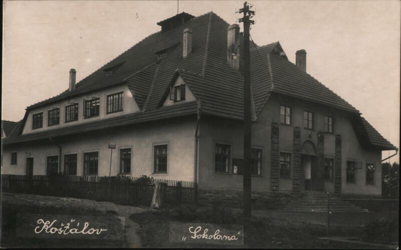 Sokol House Košířov Czechoslovakia