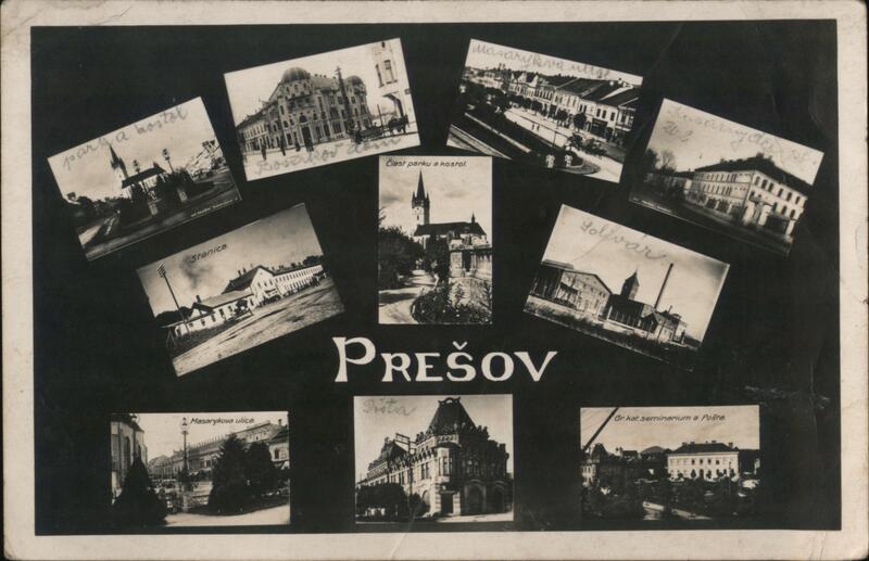Prešov, Slovakia - Nine Views of the City Eastern Europe