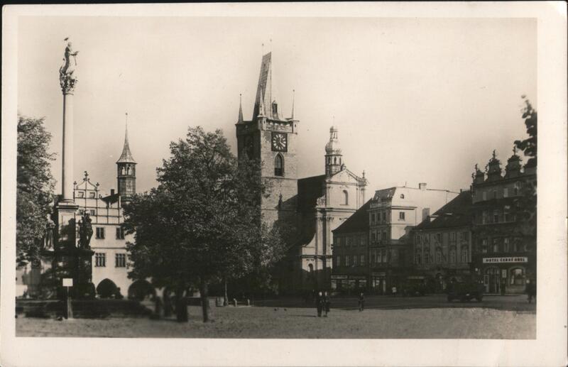 Masaryk Square, Litoměřice, Czechoslovakia