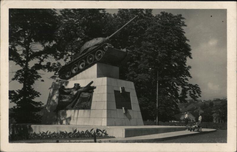 Tank Memorial, Ostrava, Czechoslovakia