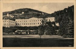 Park Hotel, Karlovy Vary, Czechoslovakia Postcard