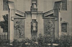 Monument to General M. R. Štefánik, Myjava, Czechoslovakia Postcard