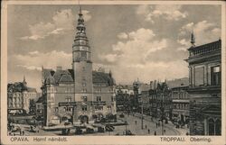 Opava, Czechia - Horní náměstí (Upper Square) Postcard