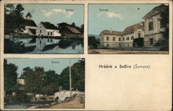 Hrádek u Sušice (Šumava), Bohemia, Czech Republic Postcard
