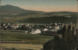 View of Nejdek, Bohemia, Czech Republic Postcard
