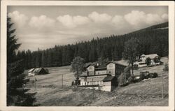 Hotel Slavie, Vzlet, Spindleruv Mlyn, Krkonose Mountains Postcard