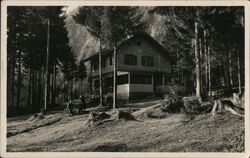 Jenbacher Naturfreundehaus auf der Ebnet am Achensee, Tirol Postcard