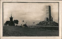 Observation Tower & Monument to T. G. Masaryk, Štramberk Postcard