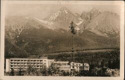 Hotel Morava, Tatranska Lomnica, Slovakia Postcard