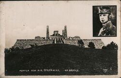 Mohyla gen. M. R. Štefánika, na Bradle Postcard