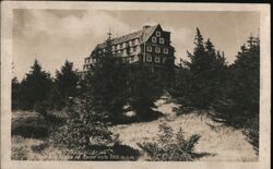 Sokolská bouda na Černé hoře, Krkonoše Postcard