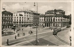 Bratislava - Slovak National Theatre Postcard