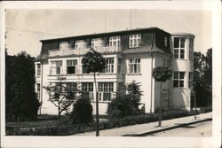 Pension Slovenska, Lazne Velichovky, Czechoslovakia Postcard