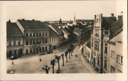 Milevsko, Czechoslovakia - Vintage Postcard Postcard