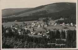Karlsbad, Germany, Town View Postcard
