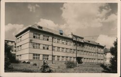 Masaryk's Sanatorium, Slaný, Czechoslovakia Postcard