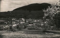 Lichkov, Bohemia, Czechoslovakia - Village View Postcard