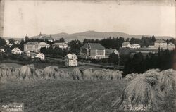 View of Vysoké nad Jizerou, Czechoslovakia Postcard