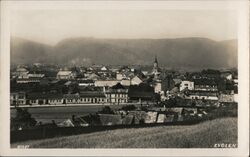 Zvolen, Czechoslovakia - Panoramic City View Postcard