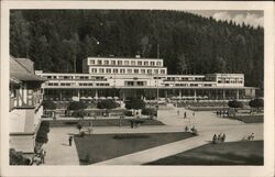 Luhačovice Spa, Social House, Czechoslovakia Postcard