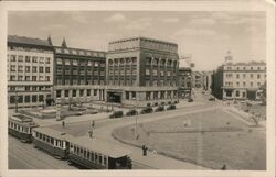 Ostrava - Náměstí Vítězného února Czechoslovakia Postcard