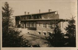 KČT Chata on Lysá hora, Ostravice, Czechia Postcard