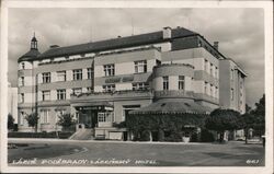 Lazensky Hotel, Lázně Poděbrady, Czechoslovakia Postcard