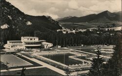 Rajecké Teplice - kúpalisko Swimming Pool Complex Postcard