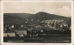 Beroun, Czechoslovakia - Overall View Postcard
