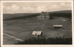 Masaryk's Chalet on Šerlich, Orlicke Mountains Postcard