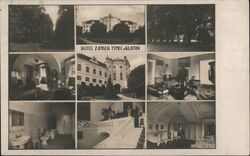 Hotel Zámek Tynec, Klatow, Czechoslovakia Postcard