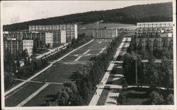 Zlín, Czechoslovakia - Baťa Shoe Factory Postcard