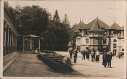 Luhačovice Spa, Spring Annamtika, Czechoslovakia Postcard