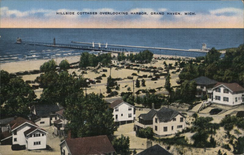 Hillside Cottages Overlooking Harbor, Grand Haven, MI Michigan