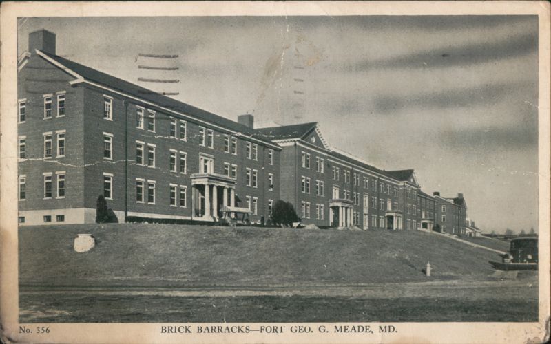 Brick Barracks, Fort George G. Meade, MD Fort Meade Maryland