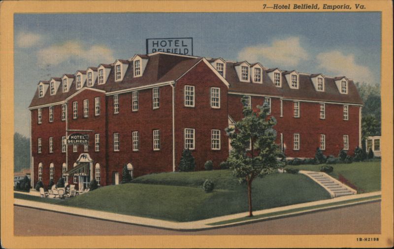 Hotel Belfield, Emporia, VA Virginia