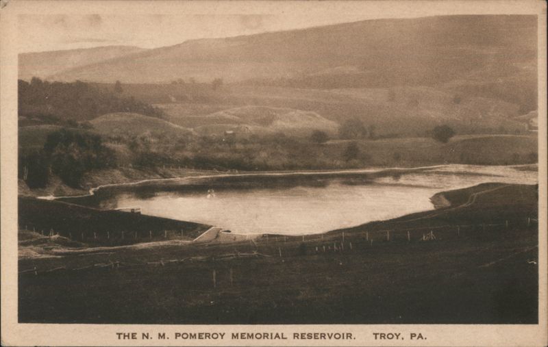N. M. Pomeroy Memorial Reservoir, Troy, PA Pennsylvania