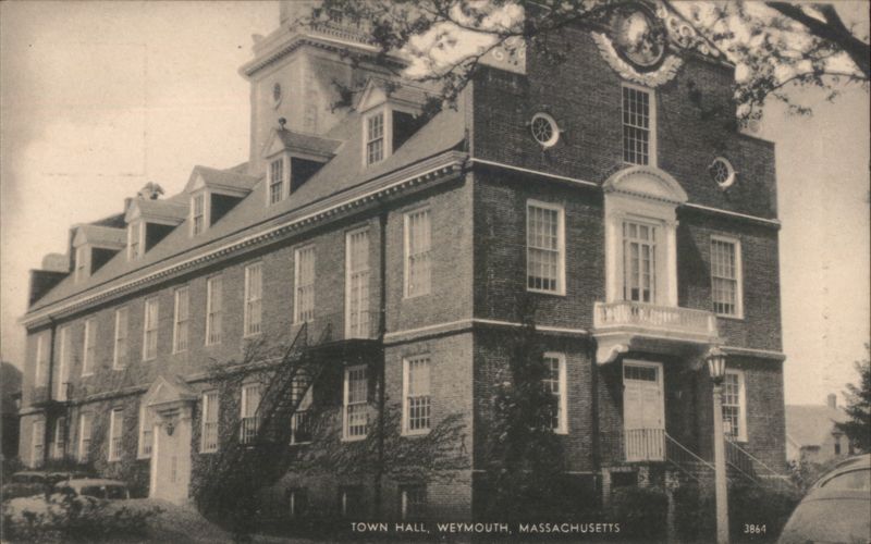 Town Hall, Weymouth, MA Massachusetts