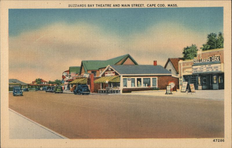 Buzzards Bay Theatre, Main Street, Cape Cod, MA Massachusetts
