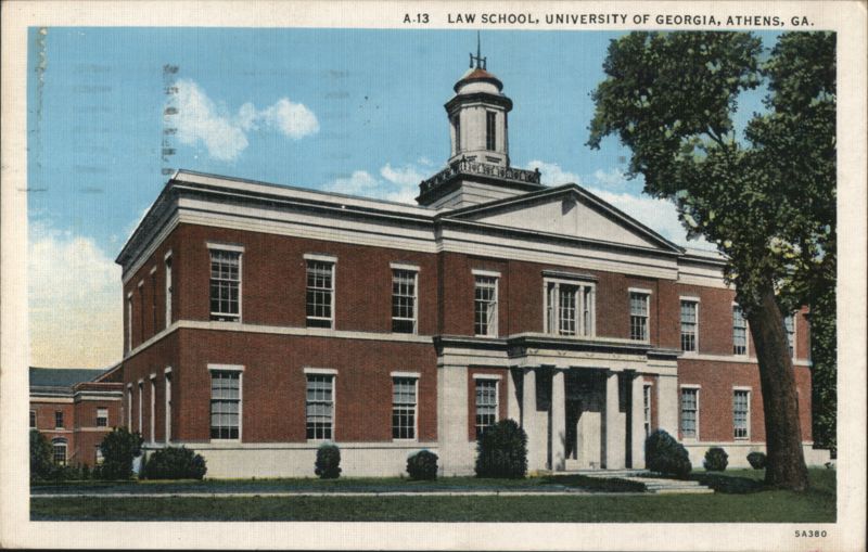Law School, University of Georgia, Athens, GA