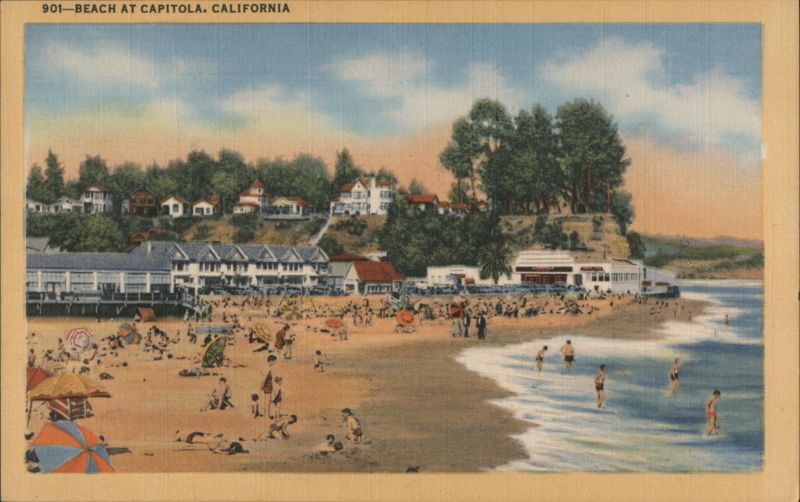 Beach at Capitola, California