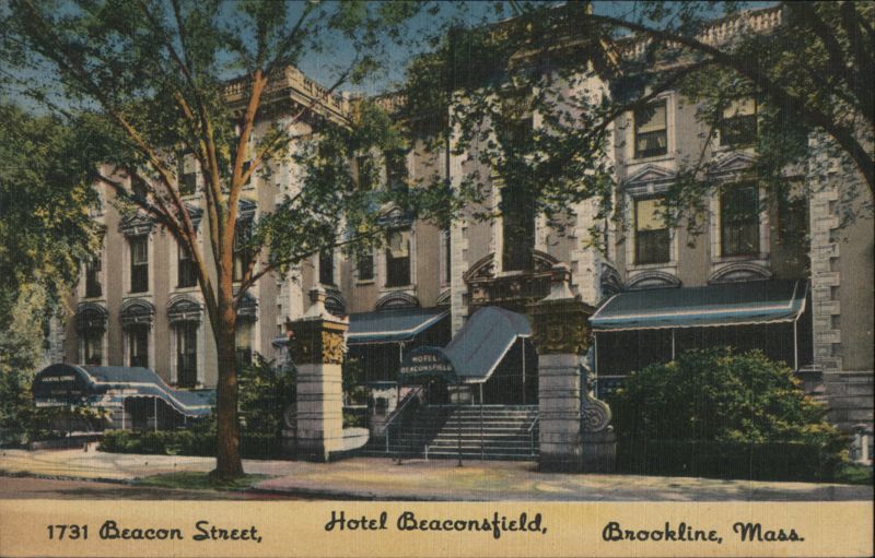 Hotel Beaconsfield, 1731 Beacon Street, Brookline, MA Massachusetts
