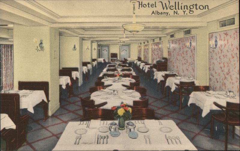 Hotel Wellington Dining Room, Albany NY New York
