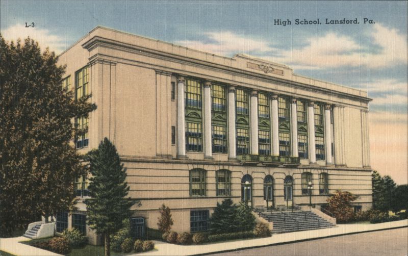 High School, Lansford, PA Pennsylvania
