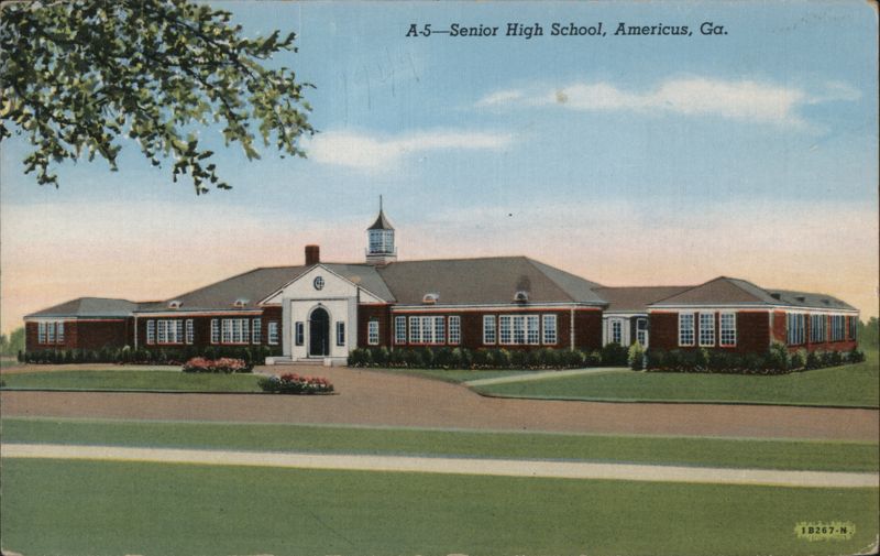 Senior High School, Americus, GA Georgia